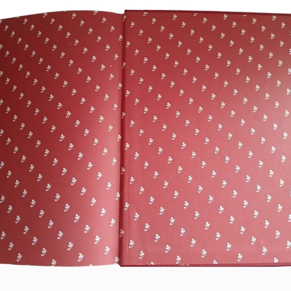 Vintage 80's Entertaining Martha Stewart Book First/15 Red Hardcover
